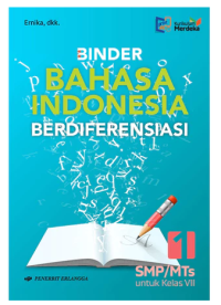 Image of BINDER: BAHASA INDONESIA BERDIFERENSIASI SMP/MTS